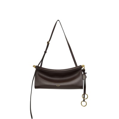 ALAÏA LE CLICK EAST WEST SMALL BAG IN NUBUCK (25*12.5*7cm) 